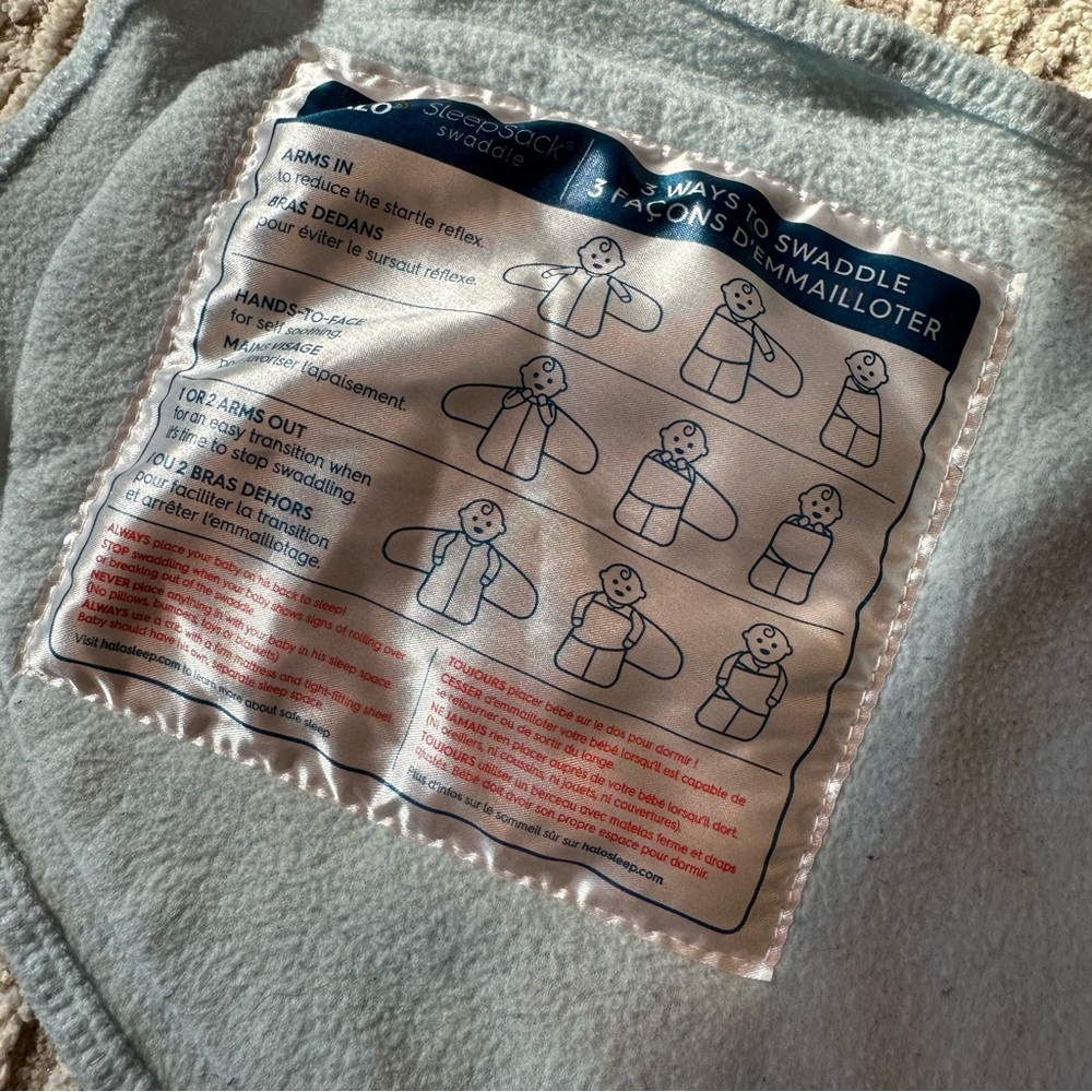Halo Sleep Sac Swaddle size Small 3-6 months - Picture 6 of 8